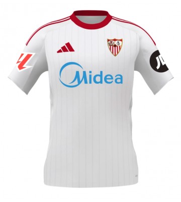 Sevilla Hjemmebanetrøje 2025-26 Kortærmet